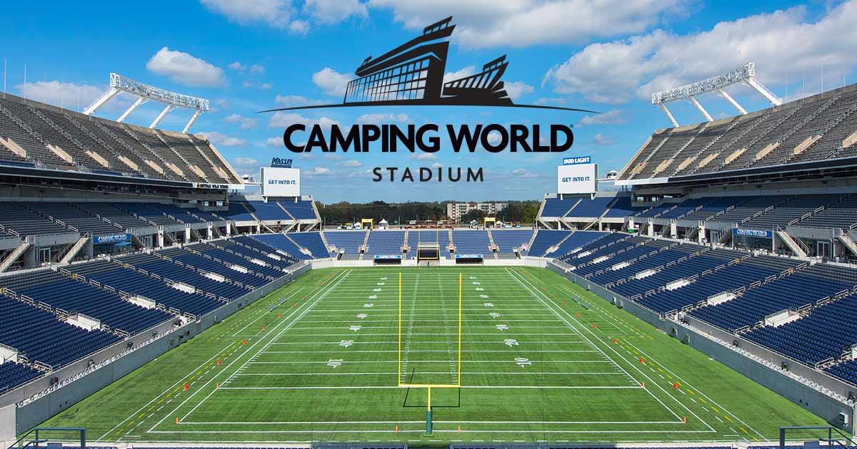 Camping World Stadium Virtual Seat Chart