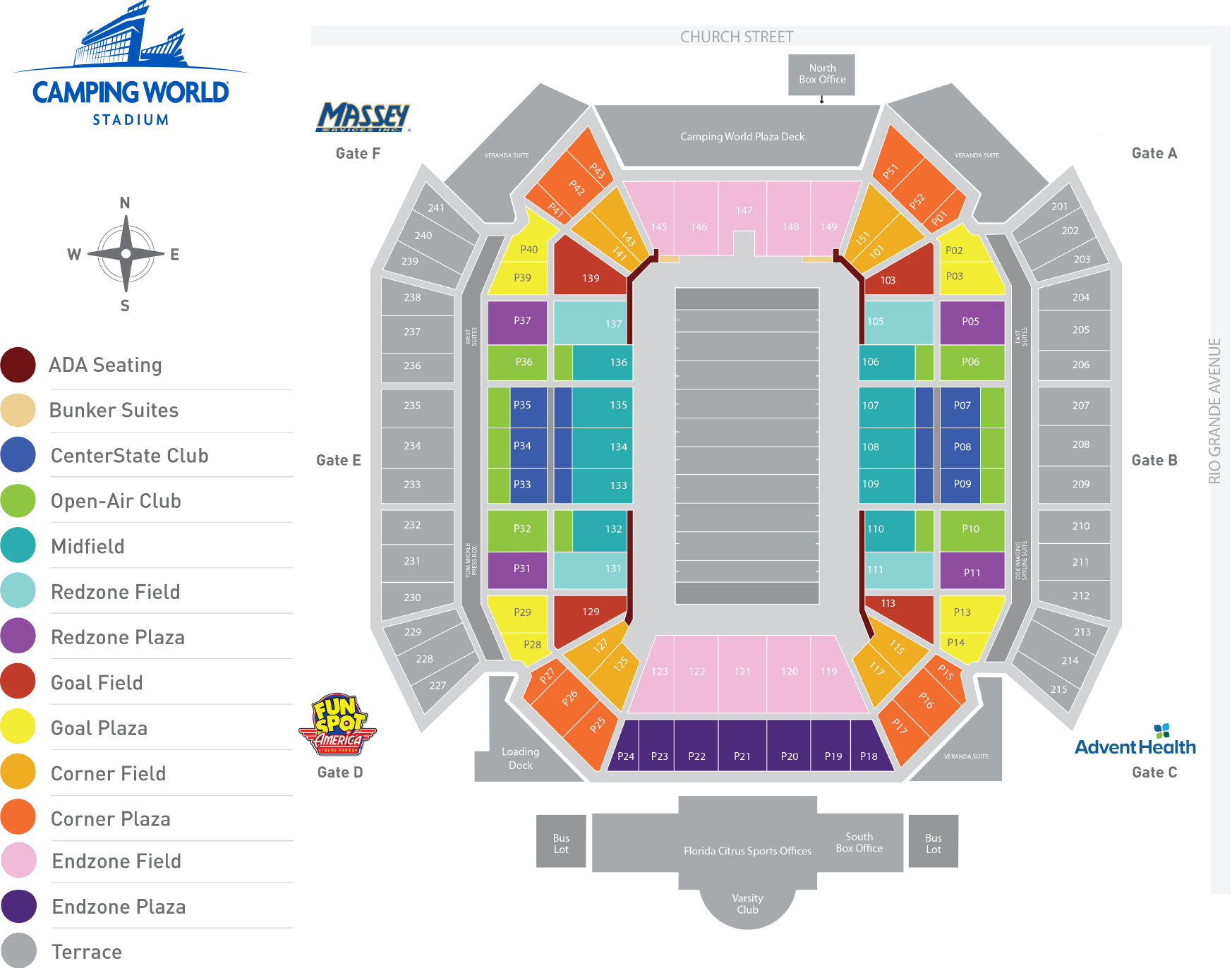 Joker Marchant Stadium Seating Chart