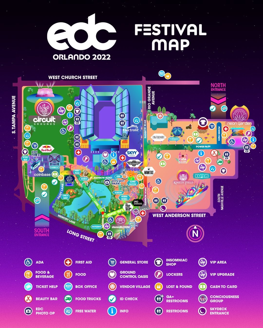 EDC Orlando Camping World Stadium