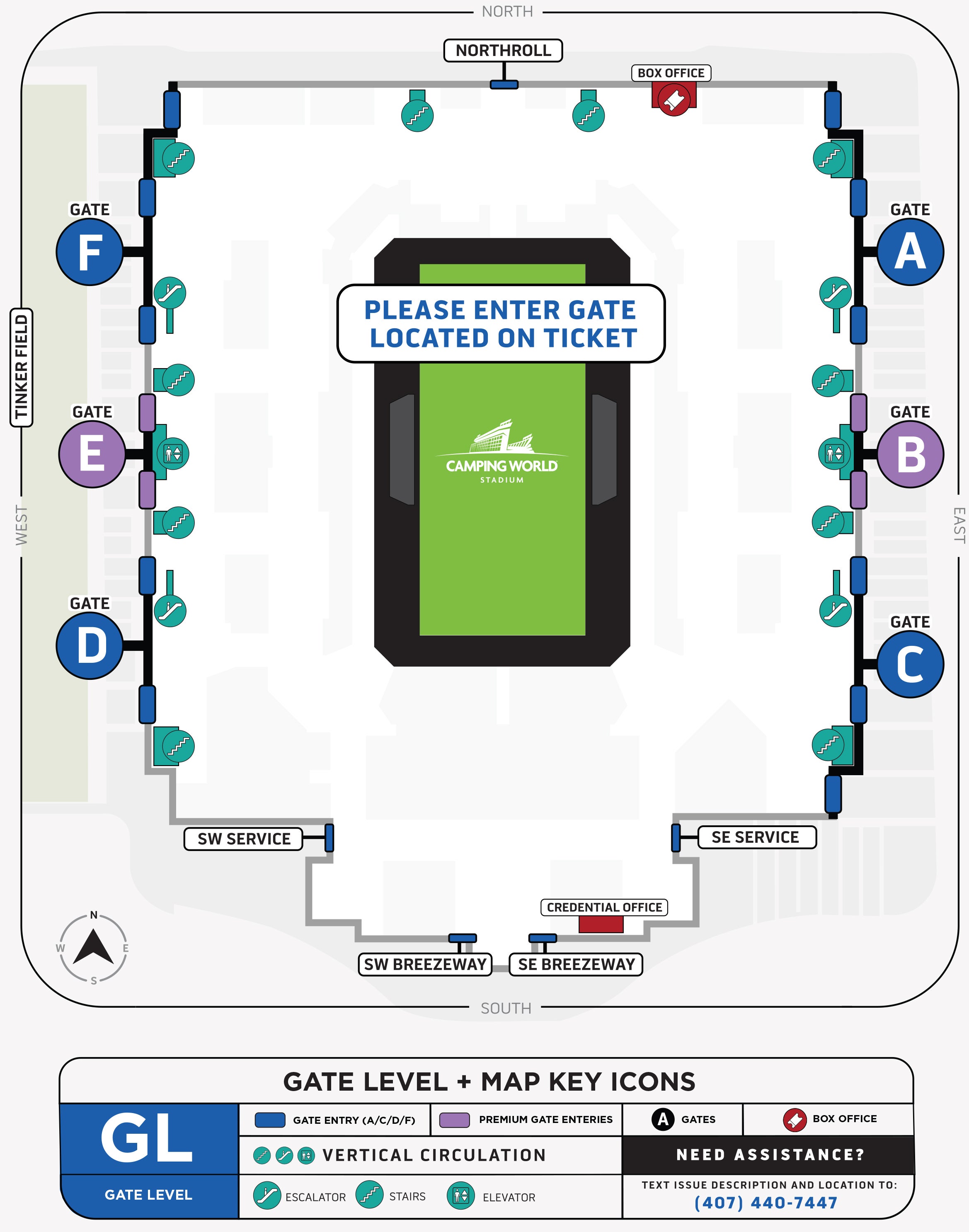 Seating Charts Camping World Stadium